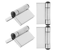 FTVOGUE Charnière à Ressort à Fermeture Automatique, en Acier Inoxydable, Ferme Automatiquement les Portes d'armoire, Conception Peu Encombrante pour Meubles et Armoires