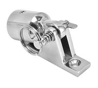 FTVOGUE Charnière de Pont Bimini en Acier Inoxydable 316, Matériel de Montage pour Poteau de 7/8 Pouces, Auvent de qualité Marine, Accessoires de Bateau Durables, Kayak Yacht