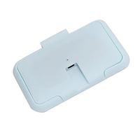 FTVOGUE Chauffe-lingettes Humides pour bébé, Chauffe-lingettes Humides ABS USB avec Chauffage de Surface, Couvercle Double Couche, Portable pour le Nettoyage des Mains et de la Bouche de bébé,