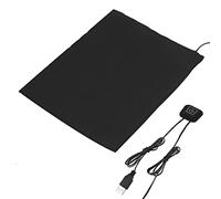 FTVOGUE Chauffe-tissu électrique USB, Thermostat à 3 Vitesses, Coussin Chauffant Pliable et Lavable avec Interrupteur en Silicone pour le Cou, le Dos, L'abdomen, Lombaire, pour Animaux