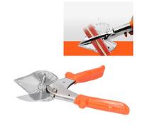 FTVOGUE Cisailles à Onglet D'angle Outil Portable Ciseaux pour Tubes de Goulotte en Acier 45°-135° Outils à Main