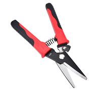 FTVOGUE Ciseaux de Poignée en Plastique en Plastique de Snips Adaptés à L'horticulture et à L'industrie (Cisaillements de Fer multifonctionnels)