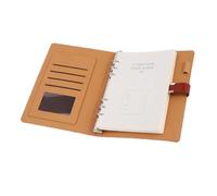 FTVOGUE Classeur A5, Carnet Rechargeable à 6 Anneaux en Cuir PU avec 80 Feuilles, Plusieurs Poches et Fermeture Magnétique pour Planificateur, Organisateur, Journal, Voyageurs, Professionnels