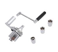 FTVOGUE Clé Multiplicateur de Torsion, Rapport d'engrenage 1:16, Couple de 680nm avec Douilles de 17mm, 19mm, 21mm, pour Voitures, SUV, Outil de Retrait d'écrou de Cosse Robuste