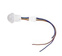 FTVOGUE Commutateur de Capteur de Mouvement, Détection Automatique | Idéal pour les Charges LED et Incandescentes, Entrée 85-265 V, Conception Compacte, Délai 40 S, Portée 4-10 M, Installation