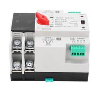FTVOGUE Commutateur de Transfert Automatique, Matériau ABS, Commutation Milliseconde pour une Alimentation sans Interruption dans les Environnements Résidentiels et Commerciaux (100A)