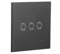FTVOGUE Commutateur Tactile WiFi Intelligent, Matériau PC ABS, Contrôle Mural Intelligent 10A pour la Maison et le Bureau