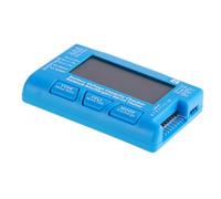 FTVOGUE Compteur de Batterie Vérificateur de Batterie Numérique Testeur de capacité de Tension ABS 50 à 300 Hz Affichage rétroéclairé pour les Tests de Servomoteurs au Lithium Polymère Lithium-ion