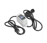 FTVOGUE Compteur d'électricité Numérique Mobile 16A IP65 étanche avec écran LCD Moniteur de Consommation D'énergie Tracker de Consommation D'énergie pour une Utilisation Domestique et