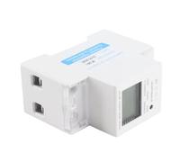 FTVOGUE Compteur KWh monophasé, Compteur D'énergie Numérique sur Rail DIN | Précision de Classe 1, Montage sur Rail DIN 35 Mm, écran LCD 5+1 Chiffres, Connexion Directe à 2 Fils, Cache-bornes intégré
