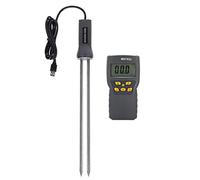 FTVOGUE Compteur Portable Compact, Testeur d'humidité D'affichage Numérique pour Le Soja Riz, Mesure Rapide et Précise, Matériel ABS, adapté aux Agriculteurs