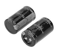 FTVOGUE Condensateur Audio 10000uF 63V Condensateur électrolytique pour Amplificateur Audio 4 Pièces Pièces de Circuit Haute stabilité