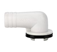 FTVOGUE Connecteur de Tuyau de Vidange et Sortie de Vidange pour Climatiseur ABS 1,9 x 1 x 1,1 Pouces 1 Pièce