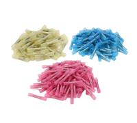 FTVOGUE Connecteurs Bout à Bout Thermorétractables, Connecteurs à Sertir étanches, de Fil étanches avec Doublure Adhésive, Bornes D'épissure à Sertir, 500 Piè