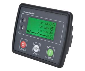 FTVOGUE Contrôleur de Groupe électrogène, DSE4510 avec écran LCD Multifonction, Entrées Flexibles et Complète pour Générateurs