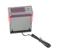 FTVOGUE Contrôleur de Température Numérique -1000 Thermostat Ignifuge ABS pour le Refroidissement et le Chauffage Contrôle Précis de -50 à 230 °F pour Réfrigérateur de Fermentation Maison (12V)