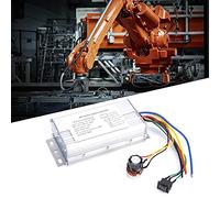 FTVOGUE Contrôleur de Vitesse de Moteur à Courant Continu PWM 12 V-60 V 70A Rotation Réversible avec Potentiomètre pour Moteurs Véhicules Robotique