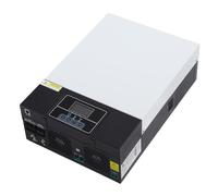 FTVOGUE Contrôleur d'onduleur Hybride Solaire Chargeur MPPT Sinusoïdal Pur, Contrôleur d'onduleur PV 5500 W 48 V, Sortie de Phase Divisée 100 A MPPT 500 V COV pour Système Solaire de Secours