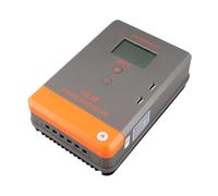 FTVOGUE Contrôleur Solaire à Plusieurs Modes de Contrôle de Charge, Régulateur de Panneau Solaire à écran LCD, Métal et Plastique MPPT 30A 12V 24V, Tension Automatique pour Système Domestique, (40A)