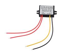 FTVOGUE Convertisseur AC DC 10 28V à 12V, Module d'alimentation pour écran de Voiture, Moniteur, Caméra, Ventilateur, Pompe à Eau, Moteur, Routeur (3A)
