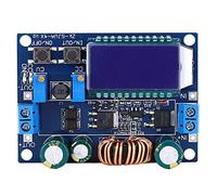 FTVOGUE Convertisseur de Puissance CC à CC Module de Régulateur de Tension Abaisseur Réglable 4A Écran LCD Protection d'entrée Inversée pour Les Projets électroniques d'alimentation de Bricolage