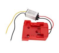 FTVOGUE Convertisseur Réducteur de Tension DC18V à DC12V, Module Réducteur de Tension en Aluminium ABS, Aucune Conversion de Batterie Nécessaire, adapté aux Batteries 18V pour l'alimentation