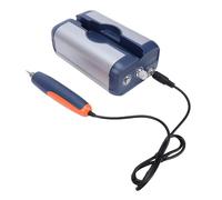 FTVOGUE Coupeur à Ultrasons, 65 W 40 KHz 5 Niveaux de Puissance Outil de Coupe à Ultrasons avec 50 Lames 5 A Planche Découper Plaque Magnétique Papier de Verre, pour 3D Plastique Bois (Prise UE)