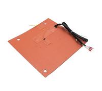 FTVOGUE Coussin Chauffant en Silicone 800 W pour K1 Maximum, Tapis de Plaque de Construction en Aluminium à Forte Adhérence avec Isolation 2500 V, Lit Chauffant Flexible pour l' 3D