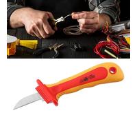 FTVOGUE Couteau d'électricien, Dénudeur de Câble isolé, Outil d'électricien 1000 V pour un Dénudage Rapide des Câbles et un Démontage des Fils