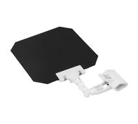 FTVOGUE Couvercle d'ombrage de Soudage, Panneau Portatif Réglable en Matériau PP pour le Soudage à l'arc à l'argon, Dispositif de Protection des Yeux carré de 18 Cm (WHITE)