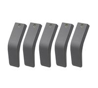 FTVOGUE Crochet à Serviettes en Métal, 5 Pièces, Porte-tissu, sans Poinçon, Crochet Mural pour Manteau, Cuisine, Salle de Bains