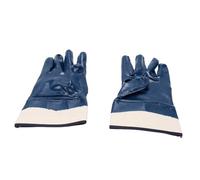 FTVOGUE de Travail Enduits de Nitrile, Paume Double Latex et Doublure Polaire, pour Conditions Humides et Huileuses, Pêche, Peinture, Réparations