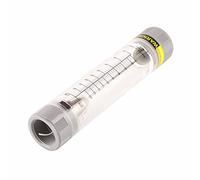 FTVOGUE Débitmètre de Liquide de Type Tube, Outil de Mesure en Acrylique pour l'eau et le Liquide avec Bouton Réglable, 10-100 GPM pour un Usage Domestique et Professionnel (10-100GPM)