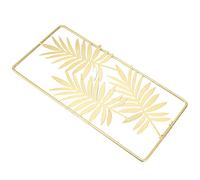 FTVOGUE Décoration Murale, Décoration Murale en Feuille de Métal, Décoration Murale en Feuille élégante de Style Nordique doré Ambiance Décoration Murale en Métal Robuste et Durable