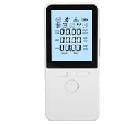 FTVOGUE Détecteur de Rayonnement ABS Compteur Geiger Testeur de Rayonnement Nu ire 0,01 à 9999 USv H pour Rayons Bêta X Y avec Résolution 0,01 USv H pour l'inspection du Marbre en Laboratoire à
