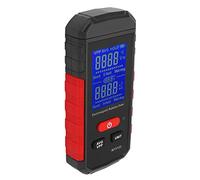 FTVOGUE Détecteur de Rayonnement, Compteur de Champ électromagnétique ABS avec écran Couleur LCD, 1 à 1999 V M et 0,01 à 99,99 UT, Moniteur d'alarme Double Mode pour les Utilisateurs de Laboratoire à