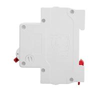 FTVOGUE Disjoncteur DC Modulaire 1P DC Disjoncteur Miniature 250 V 25 A avec Protection contre les Courts-circuits et Extinction d'arc Auxiliaire pour Systèmes Photovoltaïques Utilisation sur Rail