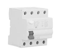 FTVOGUE Disjoncteur Différentiel 4P 63A 30mA 400V IP20 | Protection contre les fuites d\'impulsions AC/DC, commutation de moteur peu fréquente, indicateur de déclenchement,