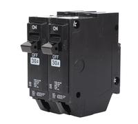 FTVOGUE Disjoncteur Enfichable 30 A, 2 Interrupteurs Pneumatiques Miniatures avec capacité de Coupure de 10 KA pour Centres de Charge électriques Universels et Ensemble de Commutateurs de