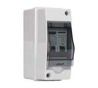 FTVOGUE Disjoncteur Miniature DC 2P 63A, Interrupteur de Déconnexion