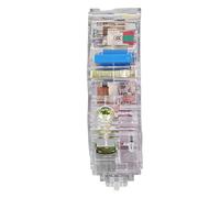 FTVOGUE Disjoncteur Sensible 1p, Transparent. 230V, 400V, Clair à Voir, Matériau ABS, Systèmes Solar AC, VR, Circuits à Domicile, Puissance Rapide, Petits Courants Détectionne (80A)