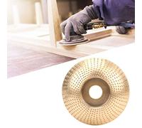 FTVOGUE Disque de Façonnage pour Meuleuse d'angle, Meule en Acier Rapide, Outil de 85 Mm pour l'enlèvement et le Polissage Rapides du Bois