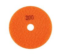 FTVOGUE Disque de Meulage Diamant 100mm 4 Pouces, Tampon de Polissage Humide pour Pierre de Marbre Granit avec une Forte Force de Meulage et Douceur (300)