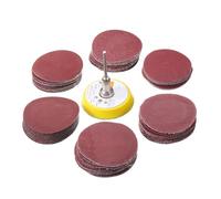 FTVOGUE Disques Abrasifs pour un Meulage Efficace et un Ponçage Facile, Patins de 50 Mm, Parfaits pour les Produits en Bois et les Meubles