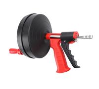FTVOGUE Drain Serpent Tuyau Serpent Clog Remover Flexible 65 Ressort En Acier Au Manganèse pour Toilette Cuisine Baignoire Évier (Printemps 5m)