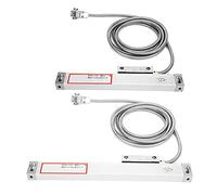 FTVOGUE Échelle d'encodeur Linéaire pour la Mesure de Précision de Lecture Numérique, Plage de 0 à 200mm, Utile pour les Utilisateurs de JCS900-2AE JCS900-3AE