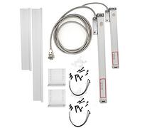 FTVOGUE Échelle Linéaire de 2pcs 100 Mm 350 Mm pour la Lecture Numérique JCS900-2AE / JCS900-3AE, Échelles Linéaires de Haute Précision avec Grande Plage de Mesure