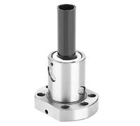 FTVOGUE Écrou de Vis à Billes 12mm, Petit Roulement à Friction, Vis à Billes à Bride en Acier, Produits à Mouvement Linéaire