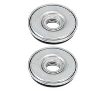 FTVOGUE Écrous à Bride pour Meuleuse d'angle M14, écrou de Verrouillage à Dégagement Rapide en Acier au Carbone pour Disques de, de Meuleuse Haute stabilité avec Vitesse de 12 000 Tr/min pour les