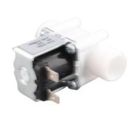 FTVOGUE Électrovanne NC, Technologie Guidée, Vanne de Contrôle d'entrée d'Eau électrique 24 V et 220 V pour Eau à 55 °F, Idéale pour le Chauffage Domestique et une Utilisation Industrielle (DC24V)